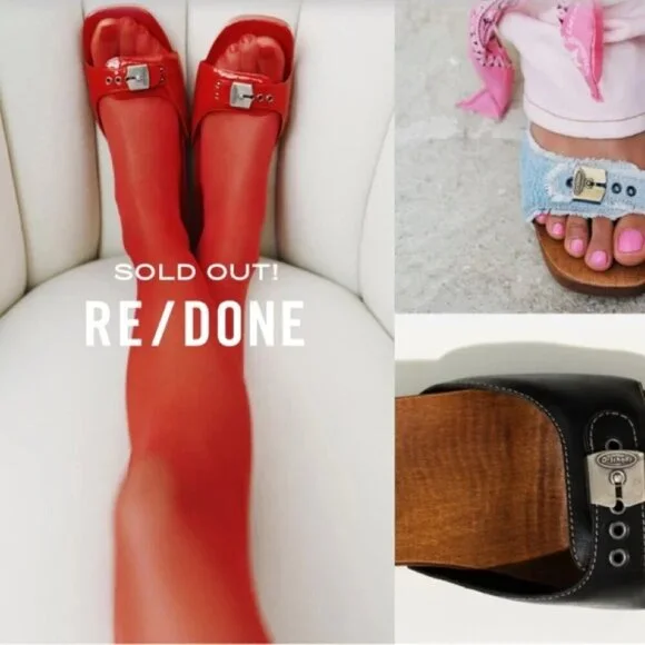 Dr. Scholl's RE/DONE Lacquer Black NIB - Picture 2 of 11